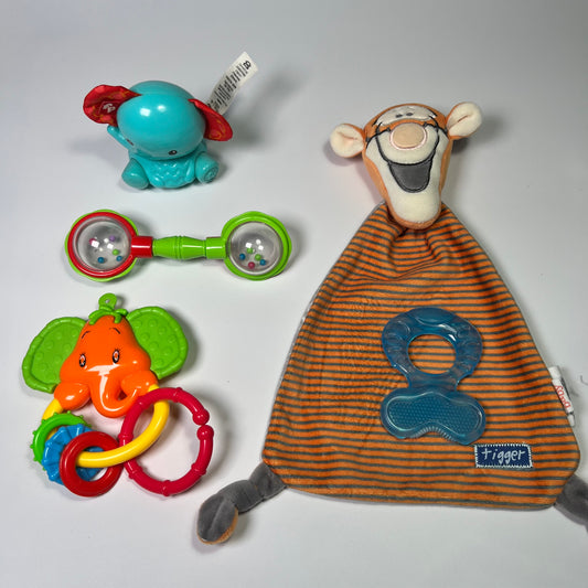 Lavinamų žaisliukų rinkinys "Švelnus pasaulio pažinimas"