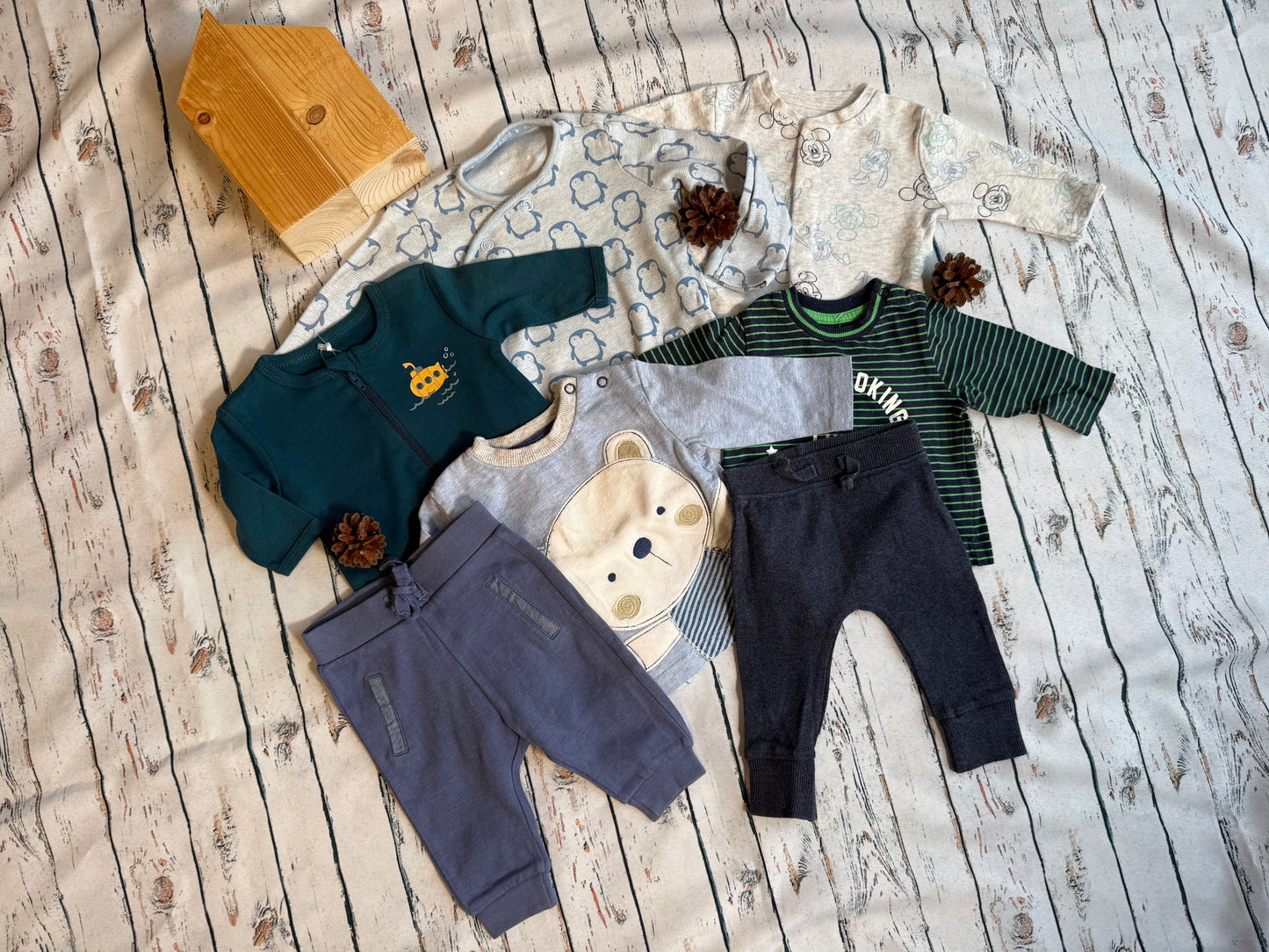 ☁️ Miško draugų debesėlis (50-56 dydis)☁️