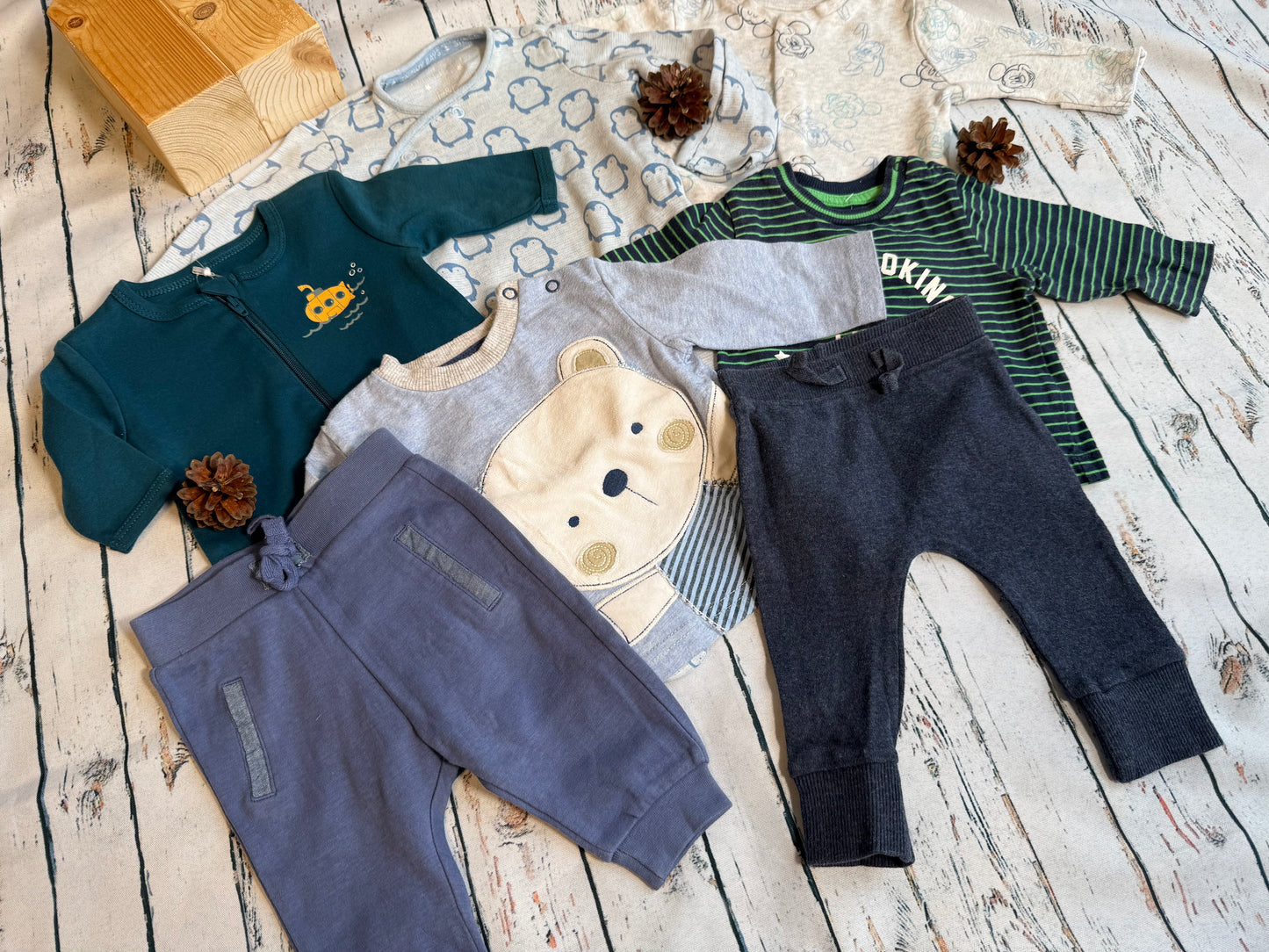 ☁️ Miško draugų debesėlis (50-56 dydis)☁️