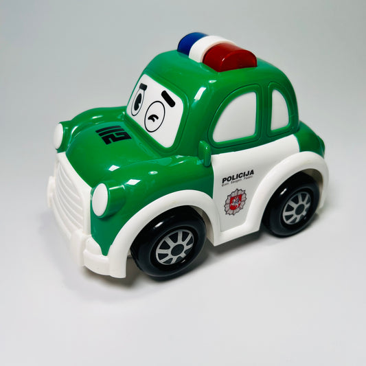 Interaktyvus policijos automobilis, Bo