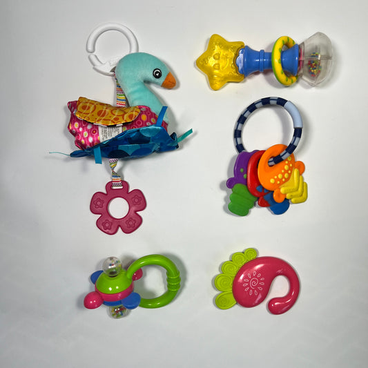 Lavinamų žaisliukų rinkinys "Švelnus pasaulio pažinimas"