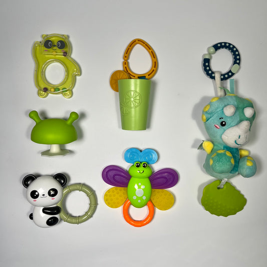 Lavinamų žaisliukų rinkinys "Švelnus pasaulio pažinimas"