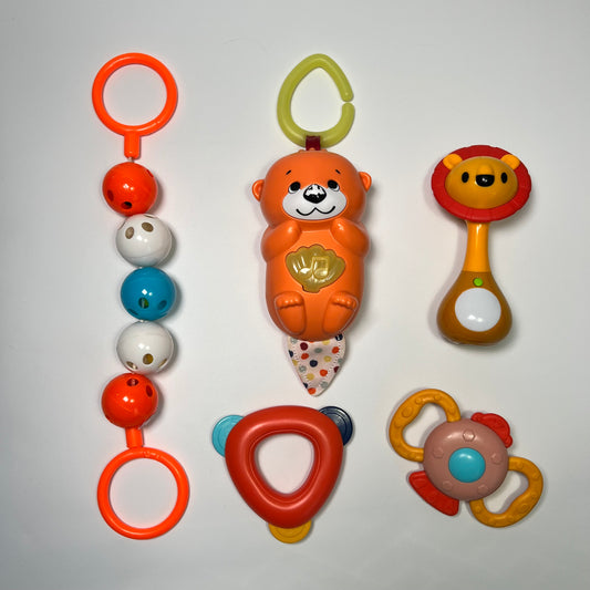 Lavinamų žaisliukų rinkinys "Švelnus pasaulio pažinimas"