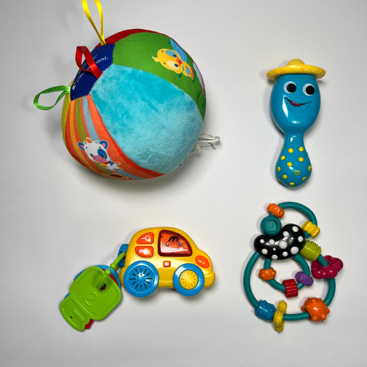 Lavinamų žaisliukų rinkinys "Švelnus pasaulio pažinimas"