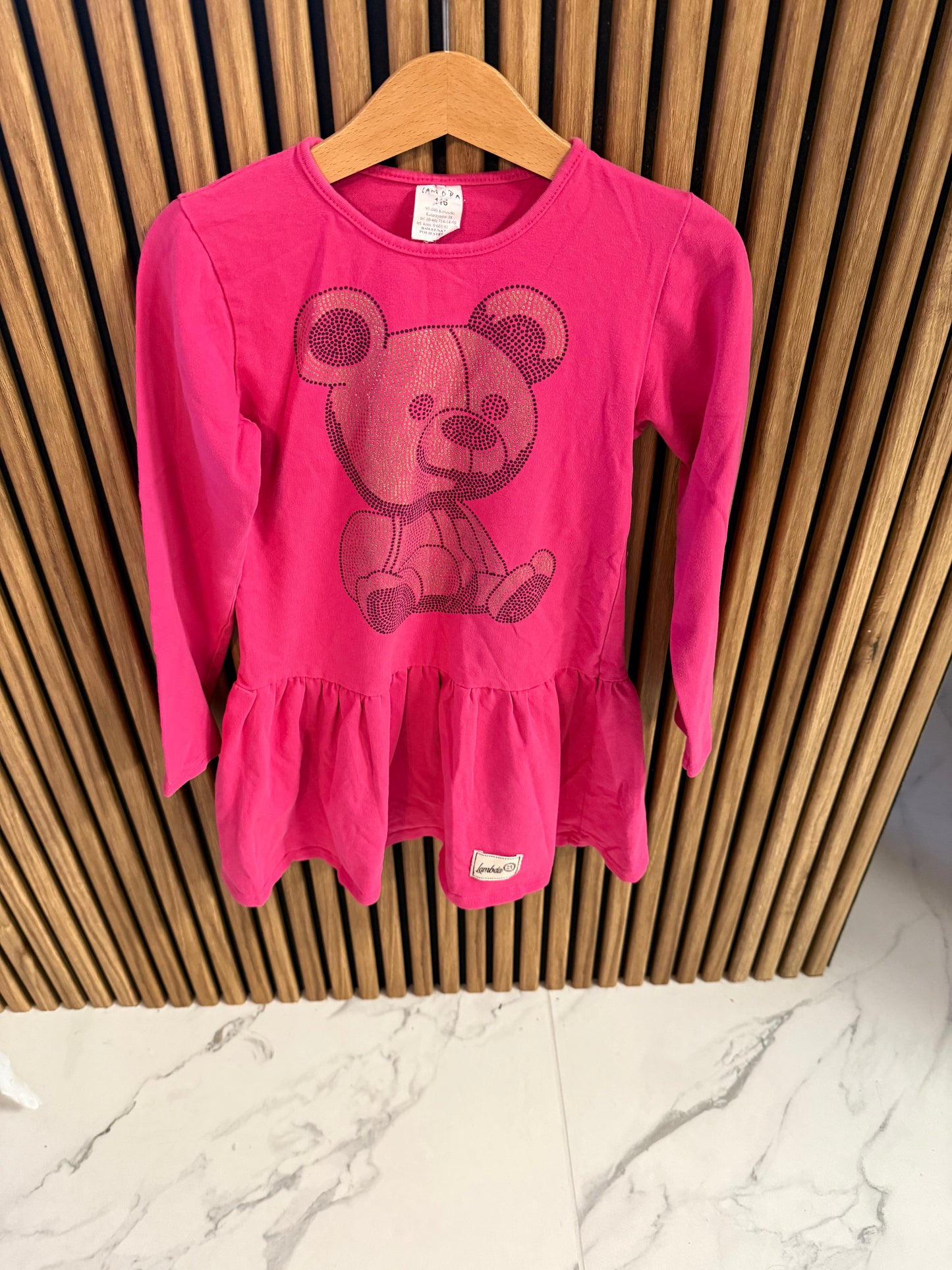 Suknelė su meškučiu