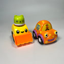 Mašinėlių rinkinys mažiesiems, Fisher price ir kt.