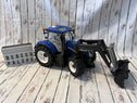 🚜💙 BRUDER „New Holland“ traktorius su priekiniu krautuvu