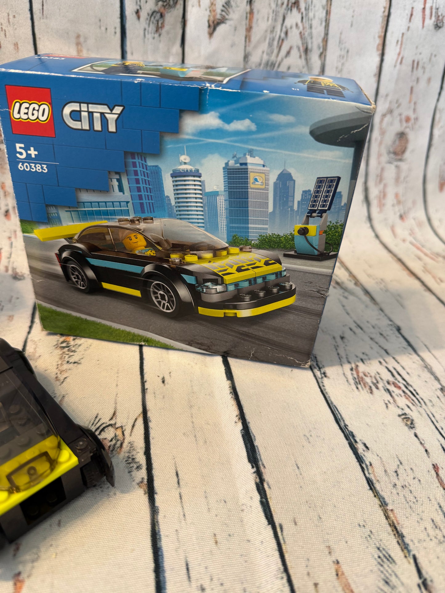 ⚡🏎️ LEGO® City 60383 „Electric Sports Car“ – nepilna komplektacija