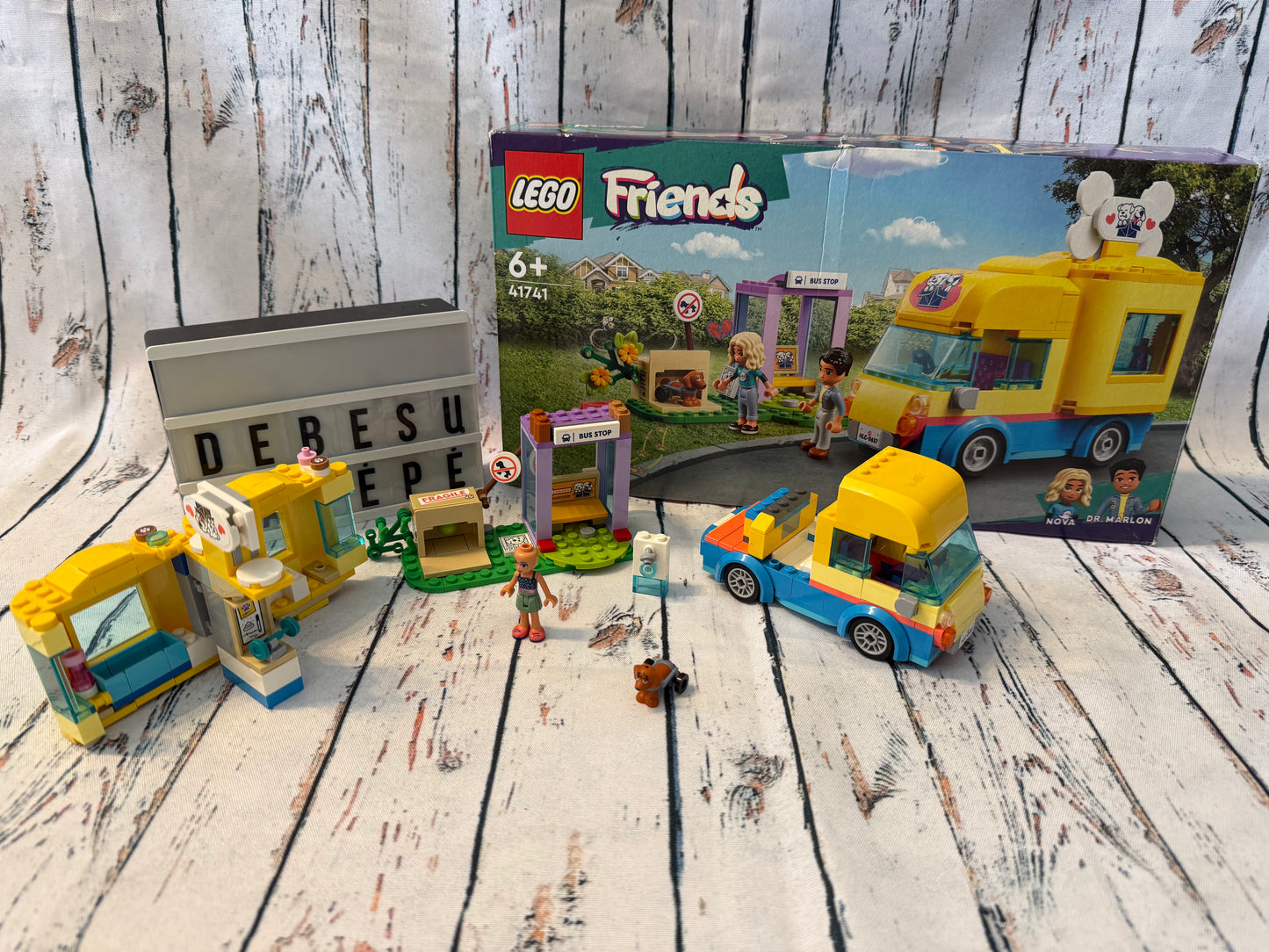 🐶🚐 LEGO® Friends 41741 „Dog Rescue Van“ – nepilna komplektacija