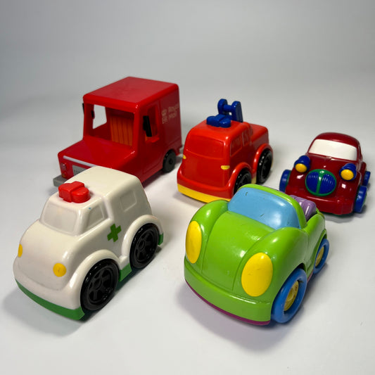 Vintažinių automobilių rinkinys mažiesiems