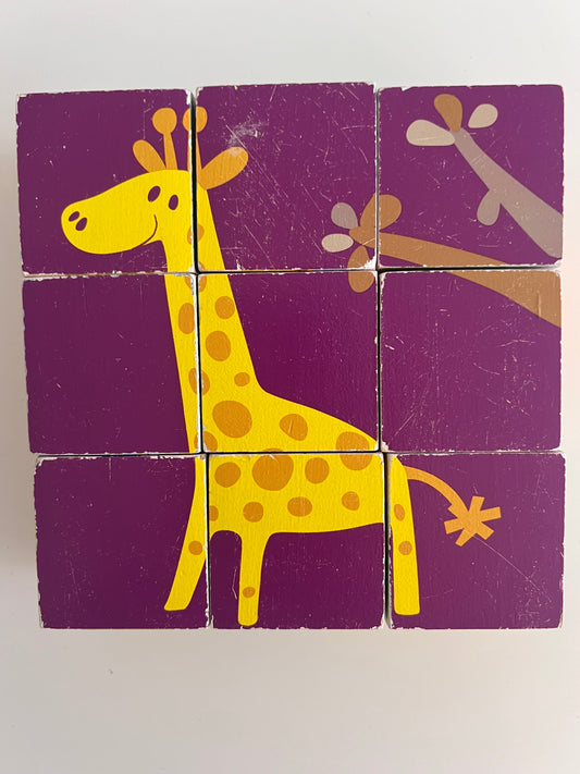 Kaladėlės medinės su paveiksliukais