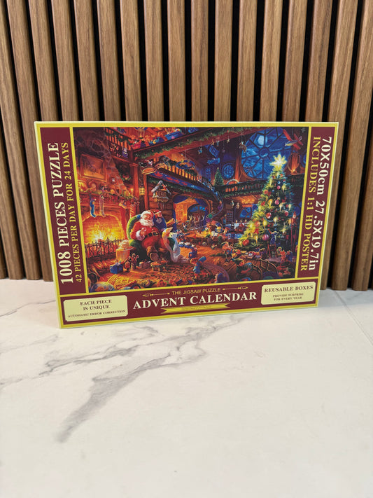 🧩 Kalėdinis Advento kalendorius – dėlionė su paslaptimi 🎄