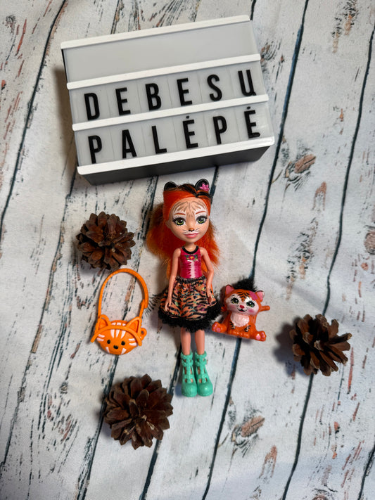 🌺 EnchanTimals Tanzia Tiger ir jos tigriukas 🐯