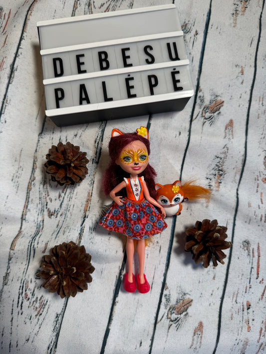 🧡 EnchanTimals Felicity Fox ir jos draugė laputė 🦊