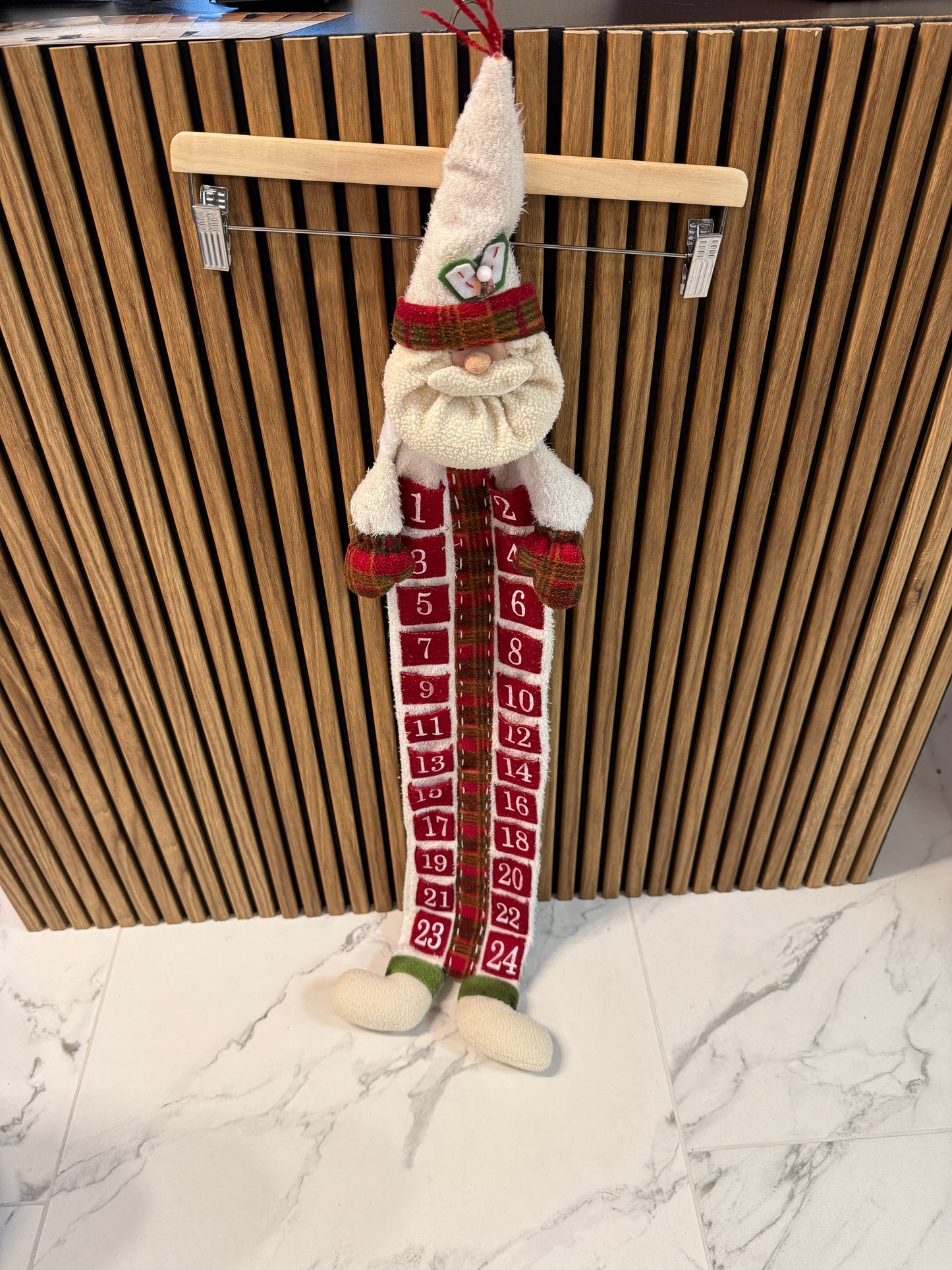 Kalėdinis nykštukas–advento kalendorius „Dienos iki stebuklo“ 🎁✨