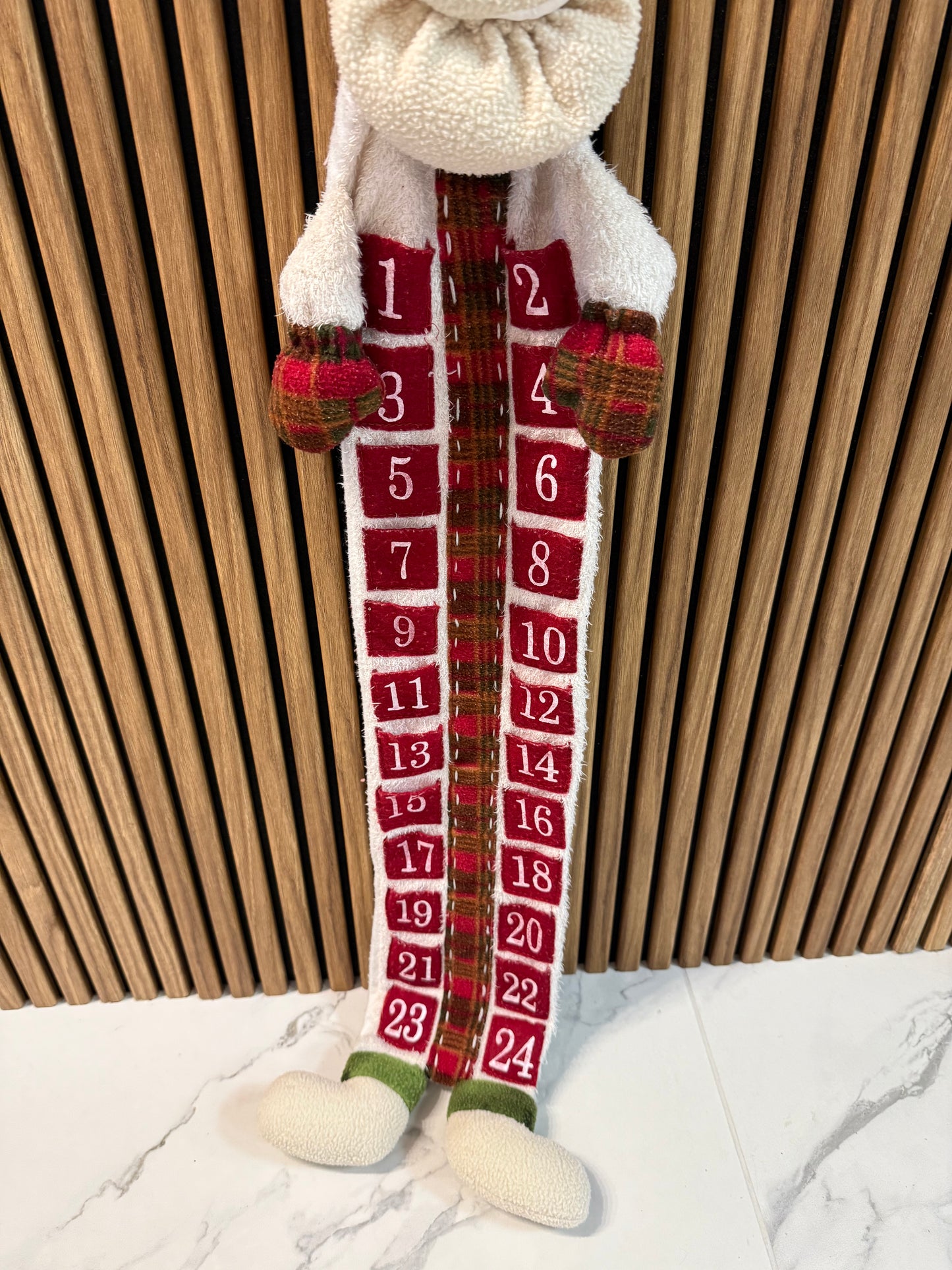 Kalėdinis nykštukas–advento kalendorius „Dienos iki stebuklo“ 🎁✨