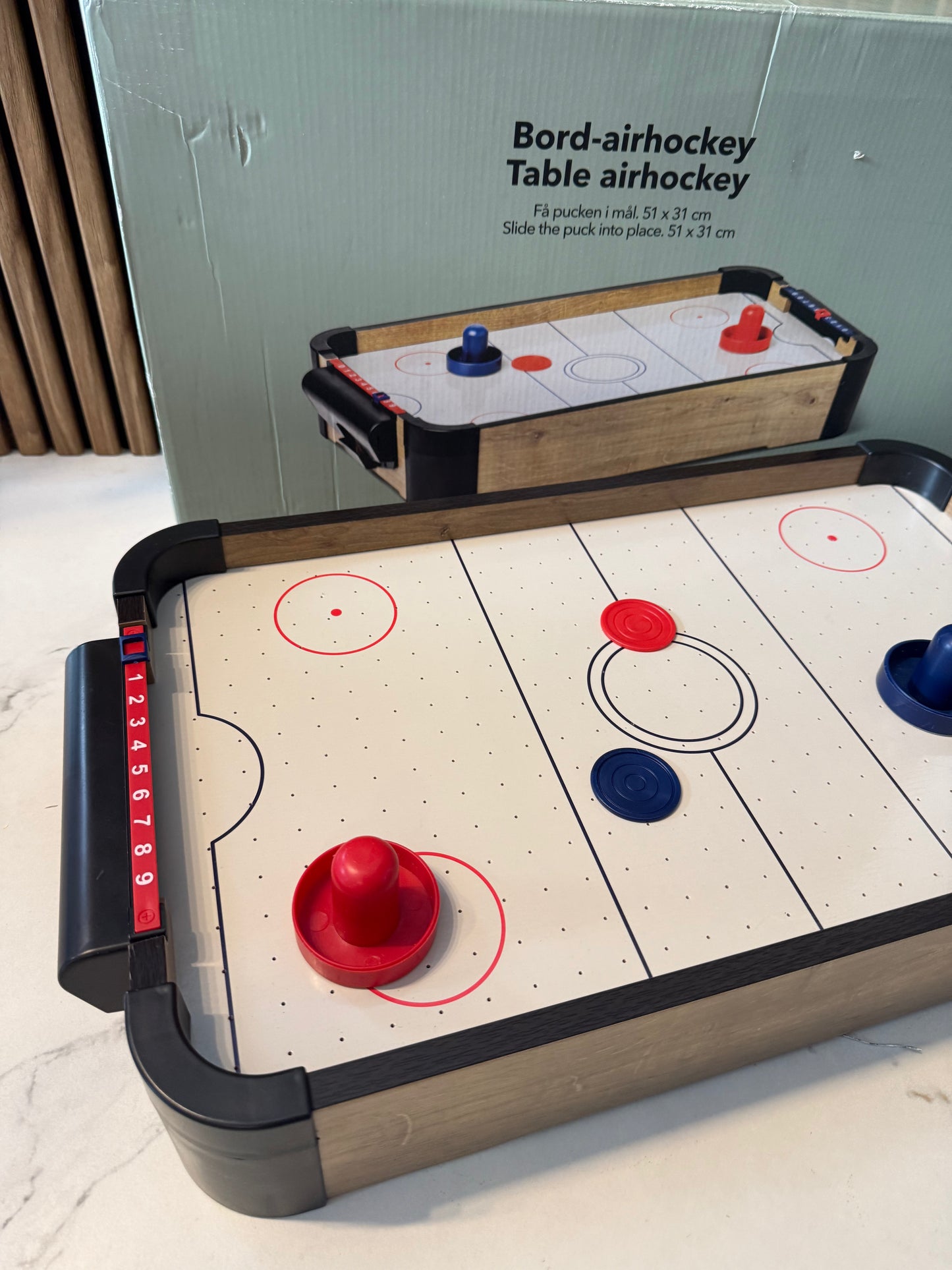 🏒 Stalo oro ritulio žaidimas „Air Hockey“