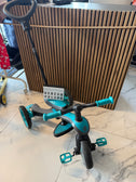 🚲 Globber vaikiškas triratukas su stūmimo rankena