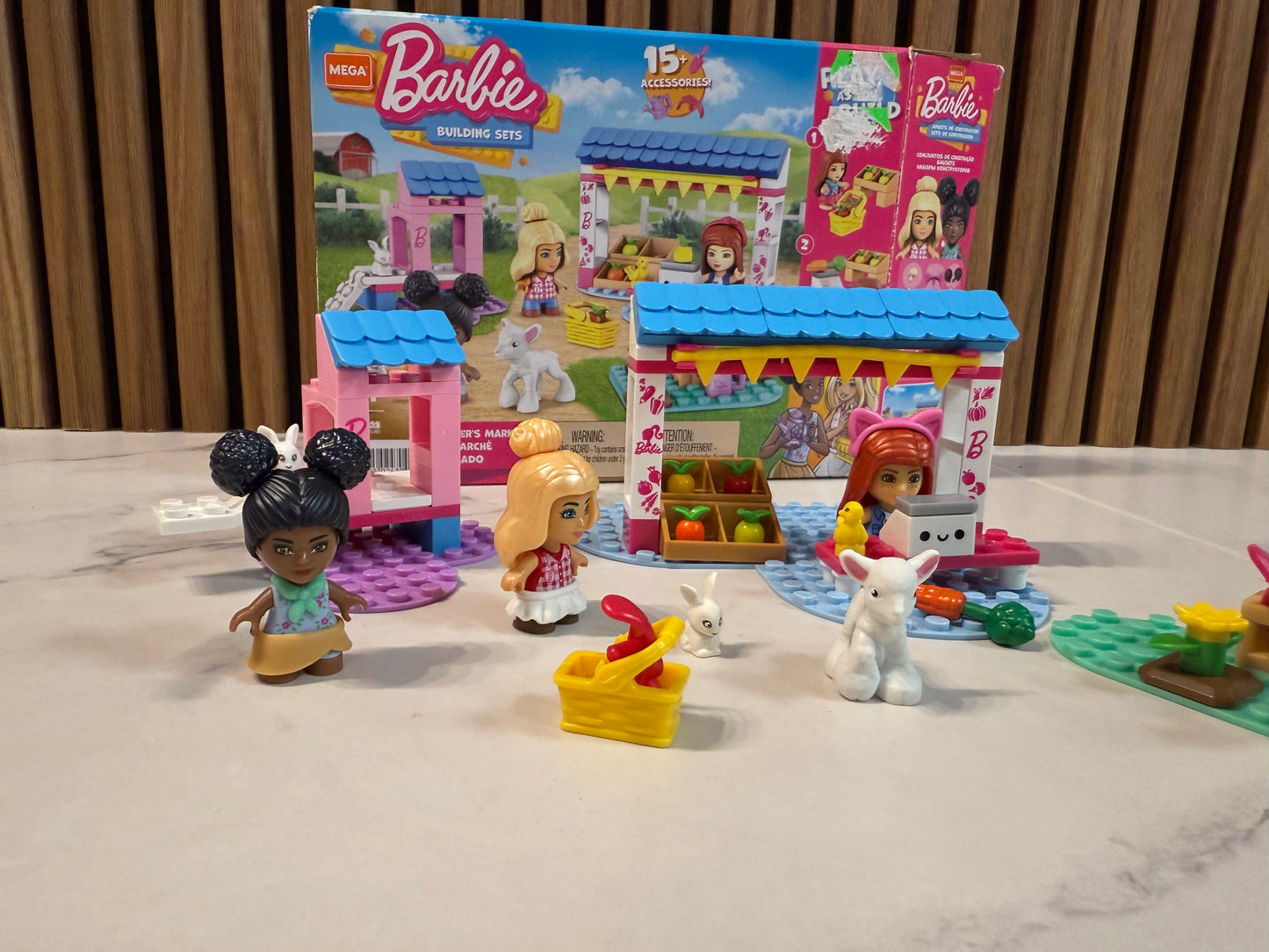 MEGA Barbie rinkinys „Ūkininkų turgelis“ 🌽🌸