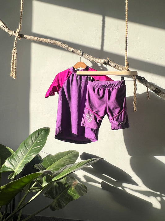 Maudymosi - apsaugos nuo saulės kostiumas, dviejų dalių, Sunsafe