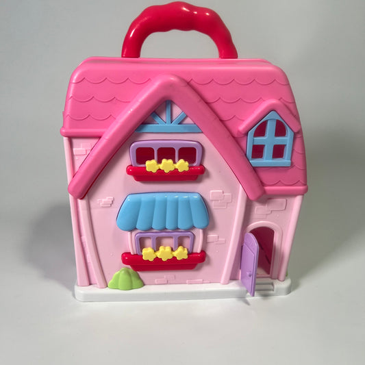 Mini lėlių namelis - lagaminėlis