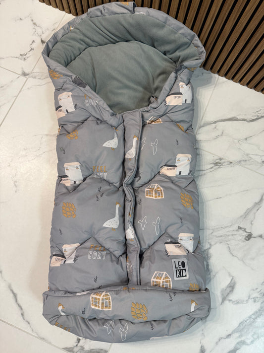 🌟 Šiltas kūdikio vokelis Leokid 💙