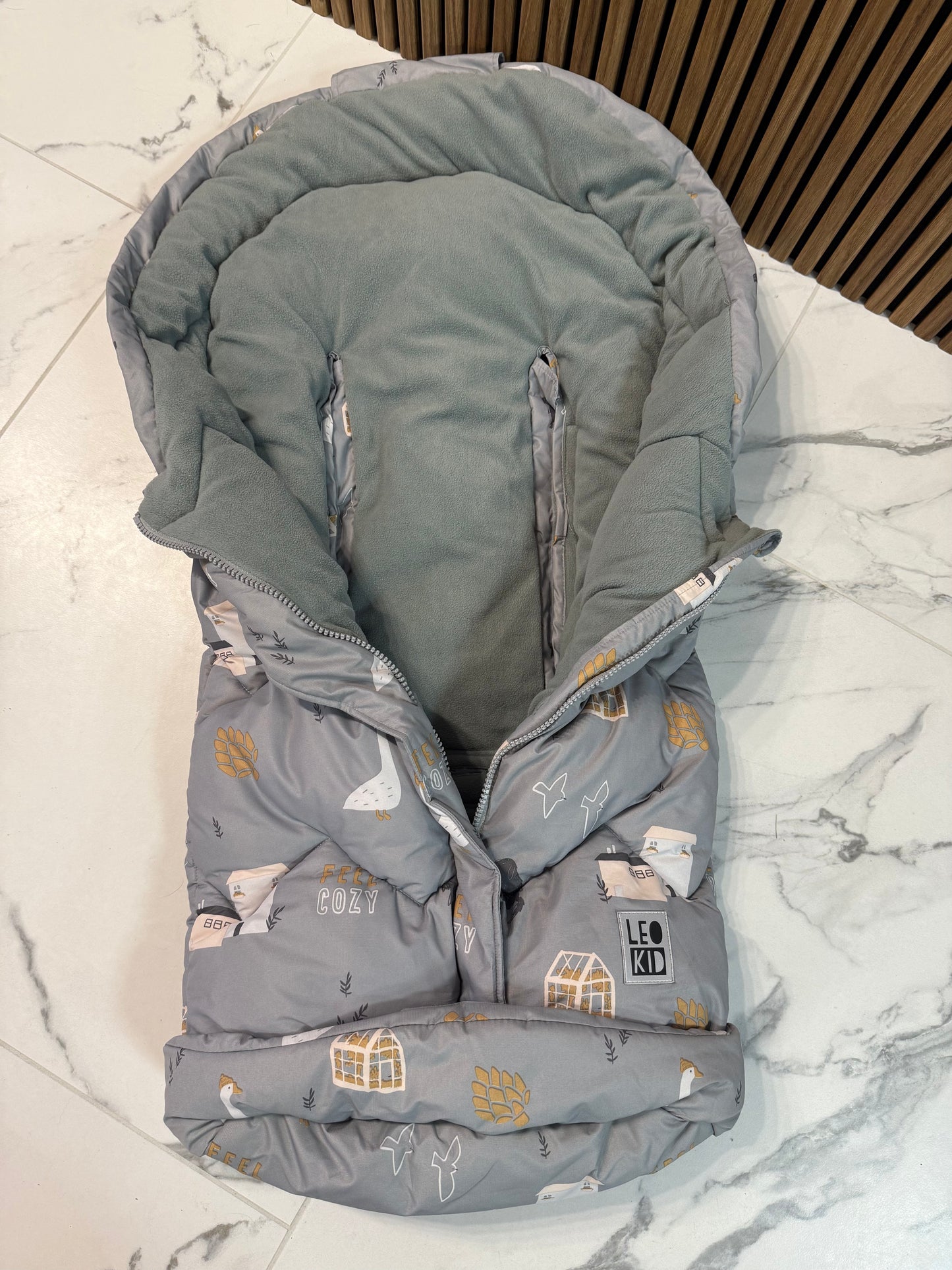 🌟 Šiltas kūdikio vokelis Leokid 💙