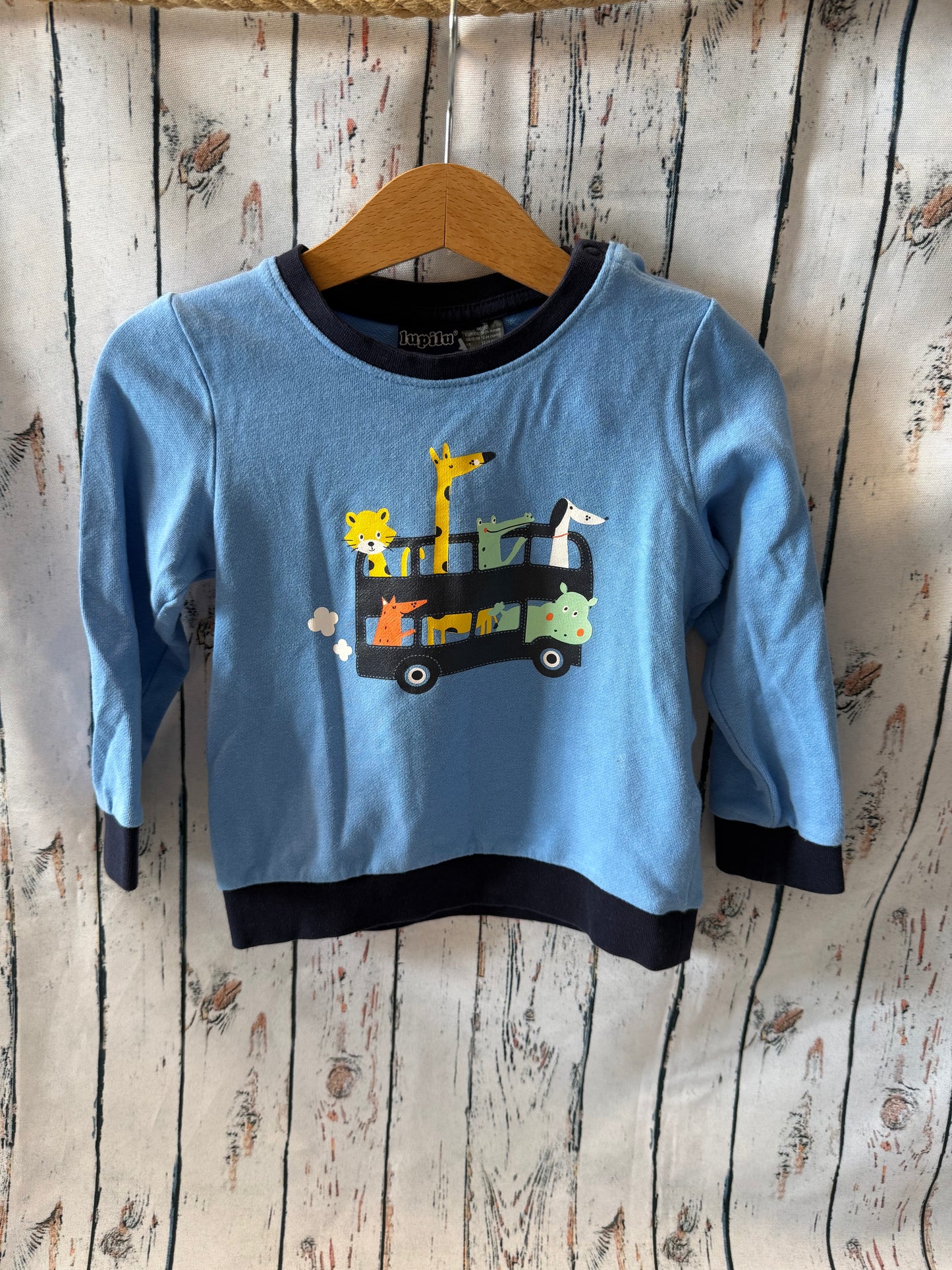 👕 Marškinėliai ilgomis rankovėmis Lupilu