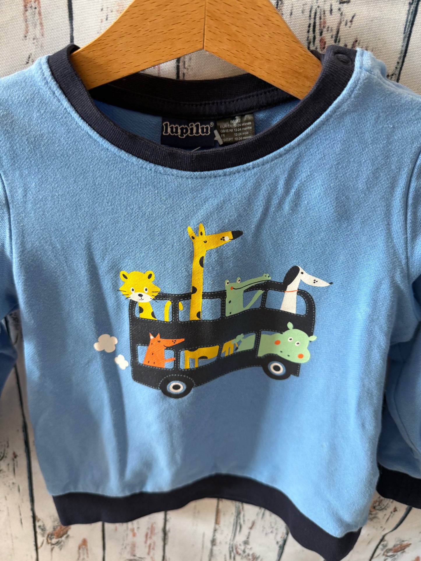 👕 Marškinėliai ilgomis rankovėmis Lupilu