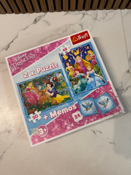 ✨ Disney Princess 2in1 dėlionė✨