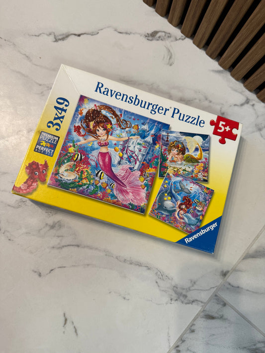 Dėlionė undinėlės Pasaulis 3in1