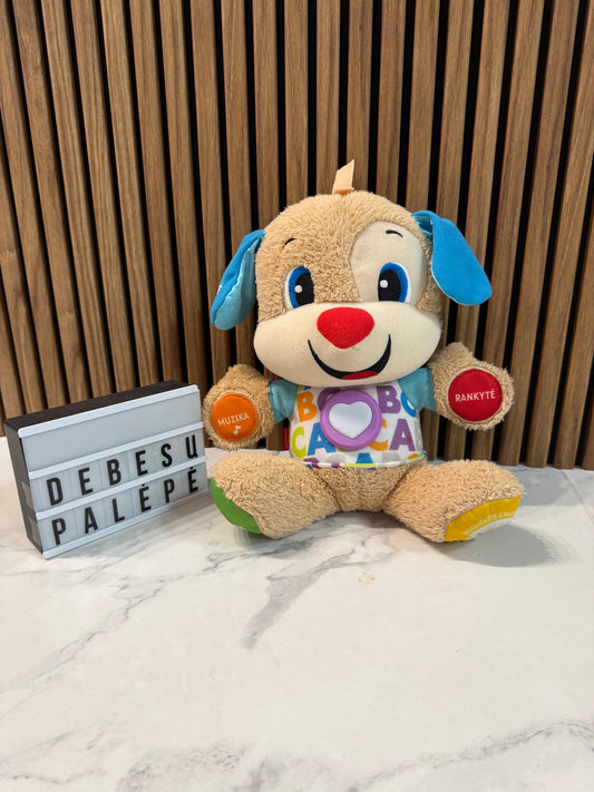 Fisher Price dainuojantis ir mokantis šuniukas „Mano pirmasis draugas“ 🇱🇹