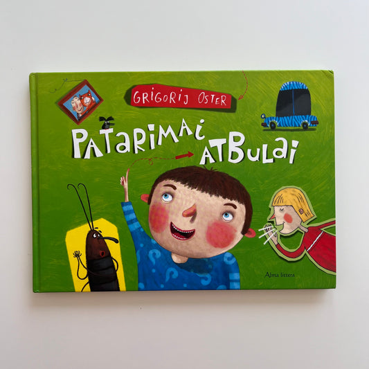 Knyga Patarimai atbulai