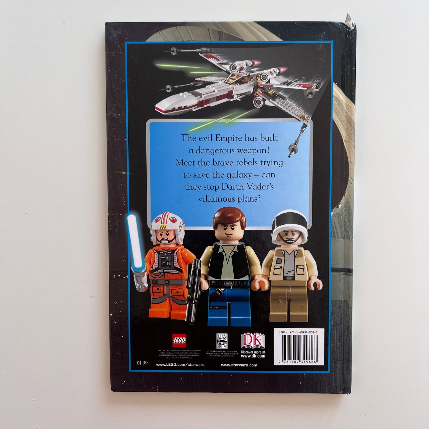 Knyga Star wars, A New hope