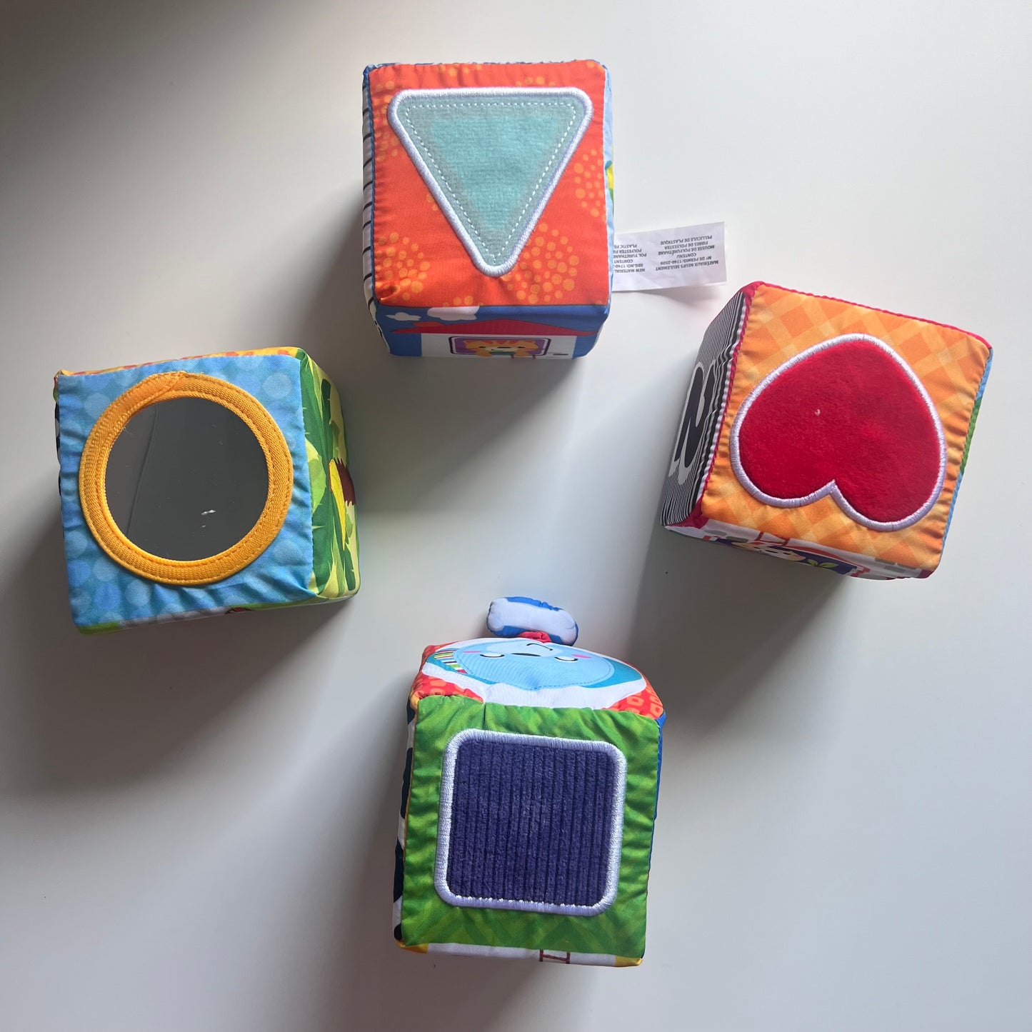 Minkštos kaladėlės Winfun