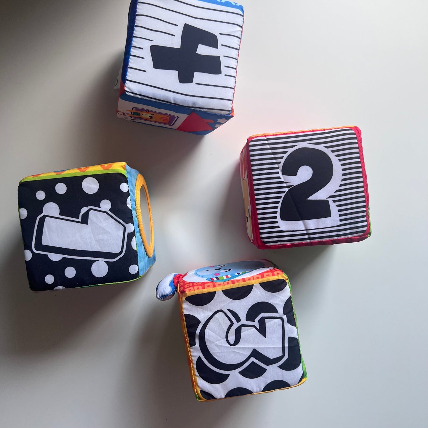 Minkštos kaladėlės Winfun