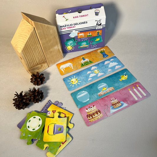 Mažylio dėlionės Kas tinka?, Captain Smart