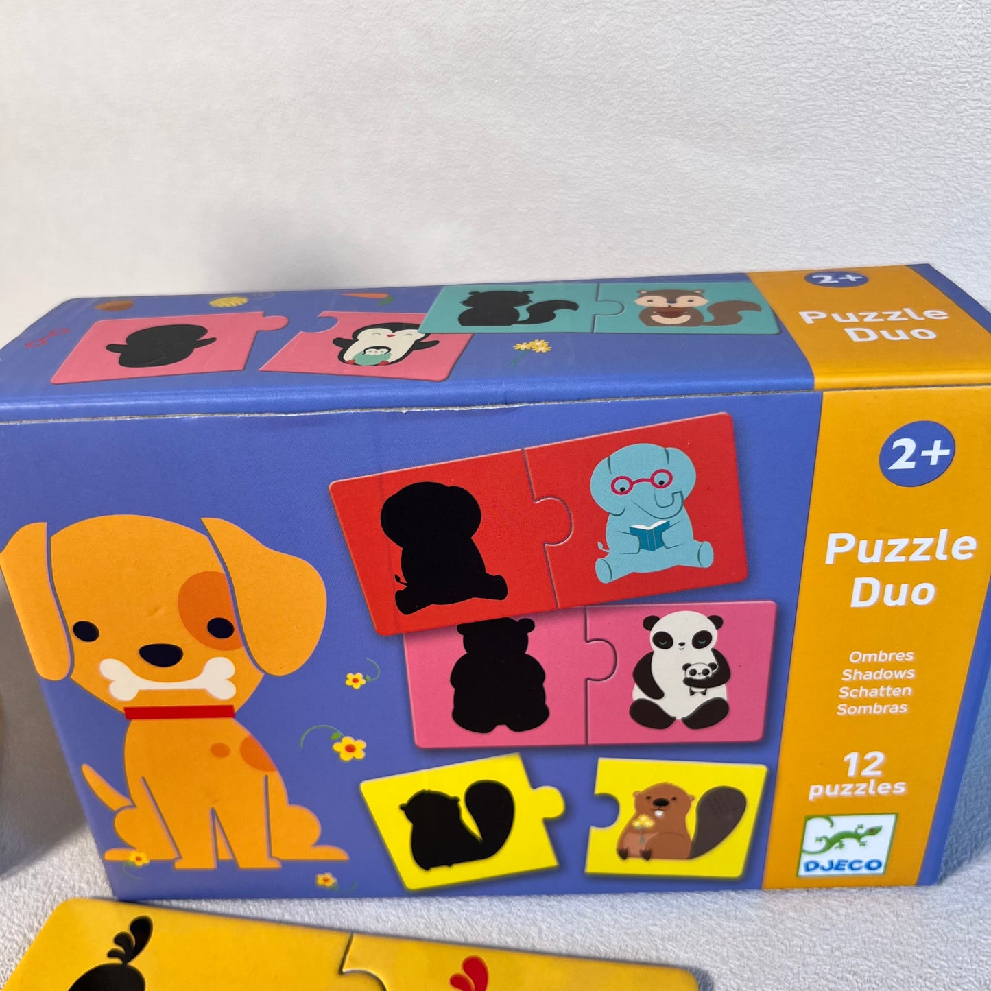 Dėlionė Gyvūnėlių šešėliai, Djeco