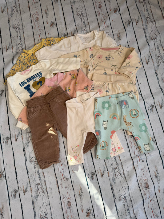 Švelnus mažylio drabužėlių rinkinys☁️(50-56 dydis)