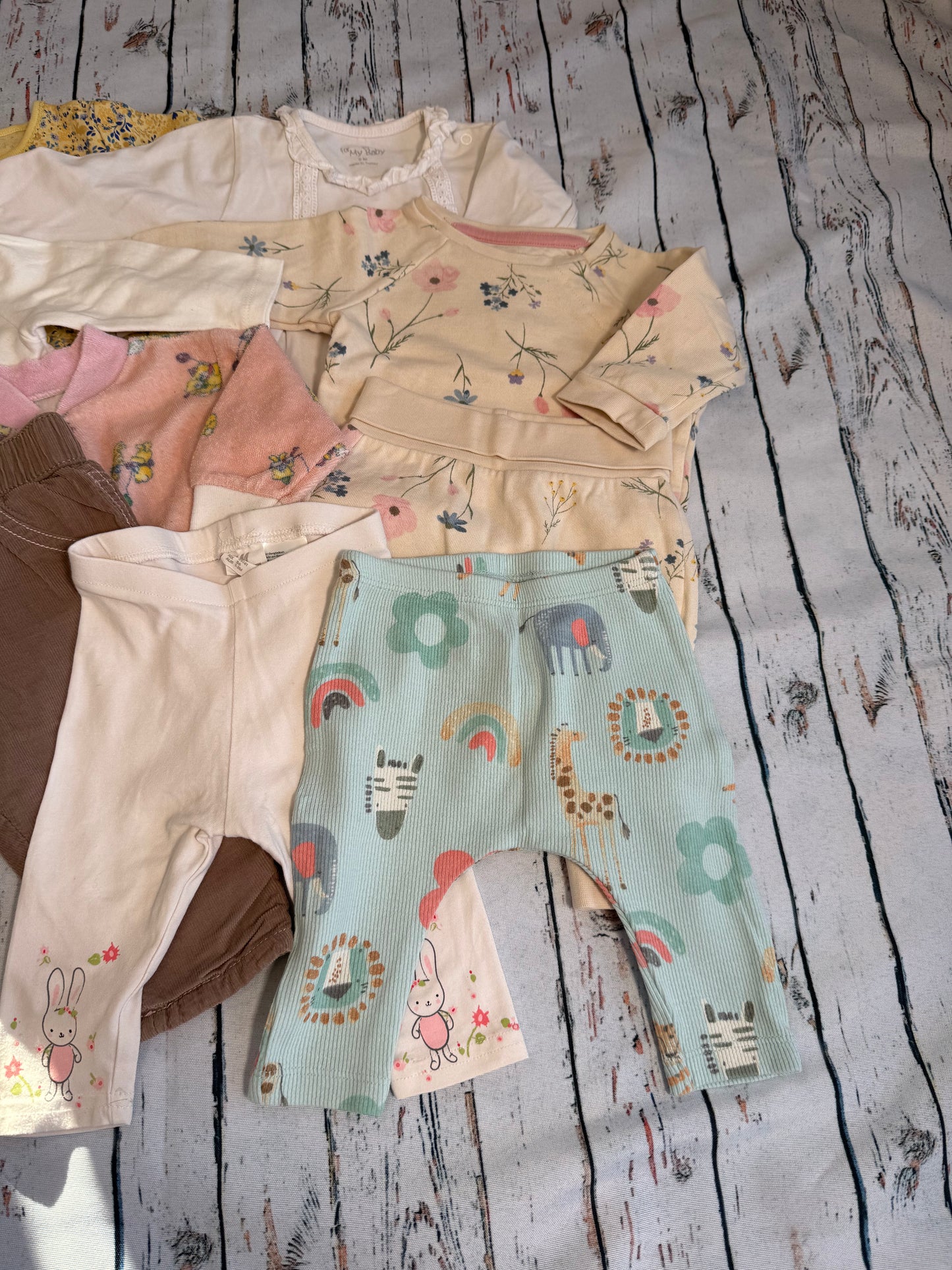 Švelnus mažylio drabužėlių rinkinys☁️(50-56 dydis)