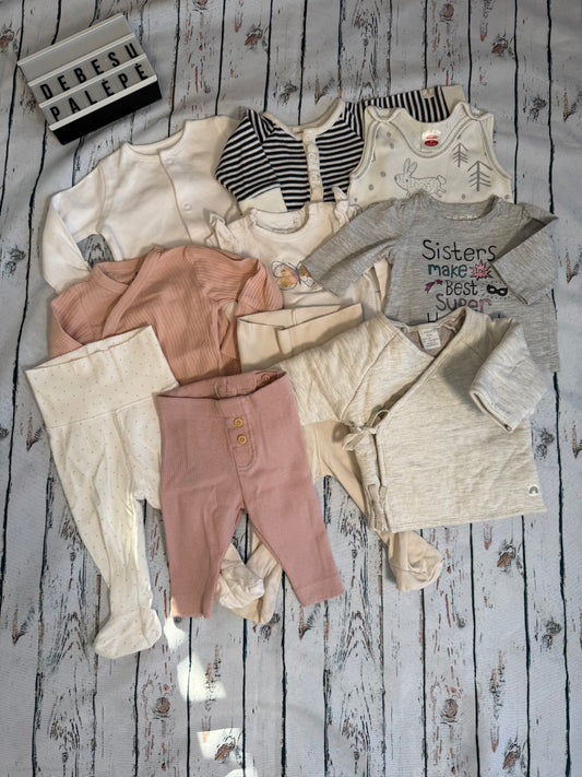 Švelnus mažylio drabužėlių rinkinys☁️(50-56 dydis)