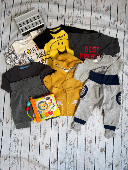 Švelnus mažylio drabužėlių rinkinys☁️(50-56 dydis)