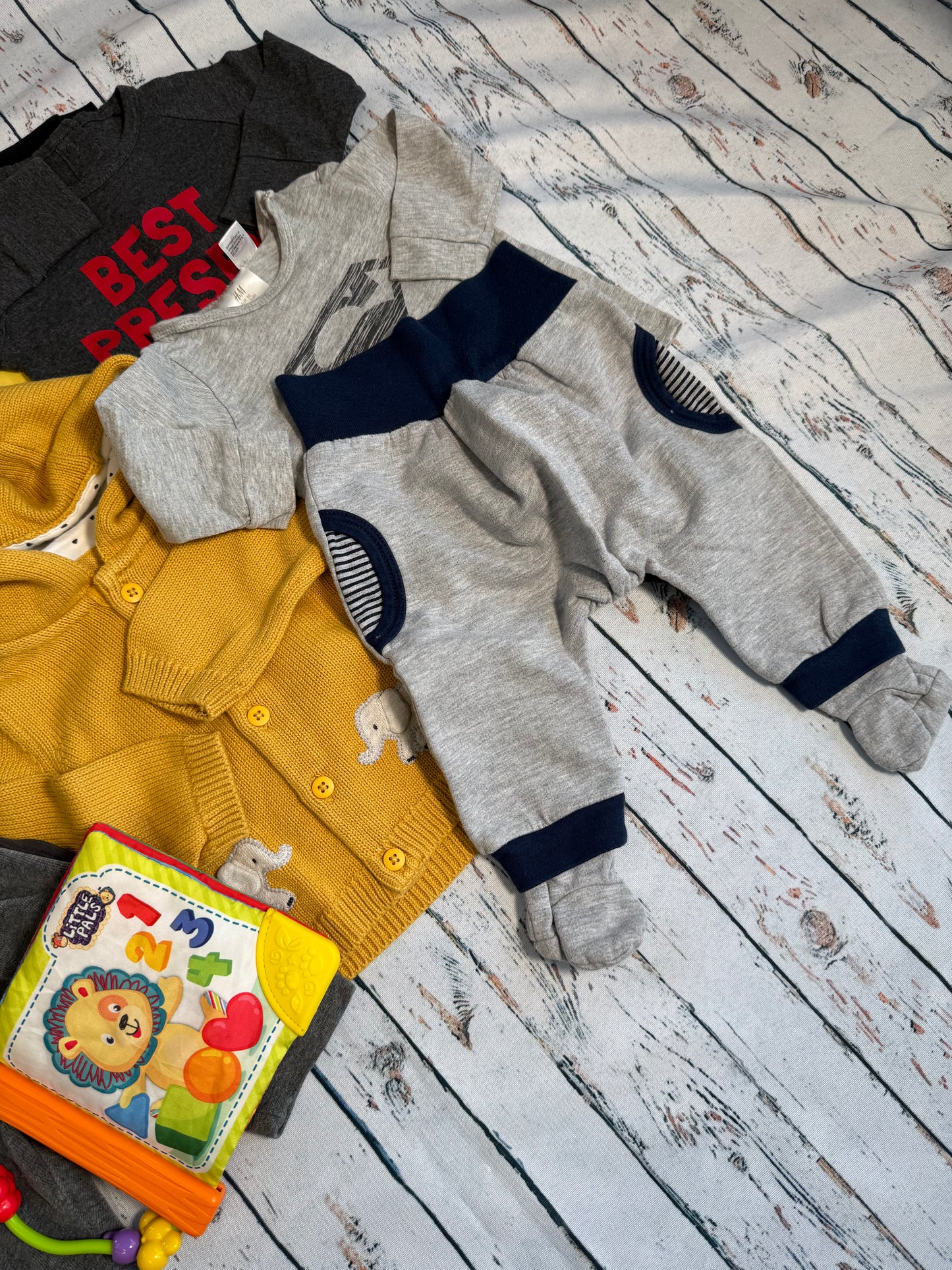 Švelnus mažylio drabužėlių rinkinys☁️(50-56 dydis)