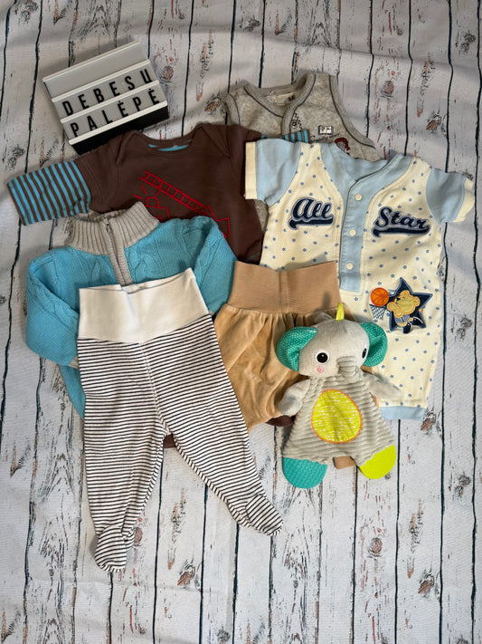 Švelnus mažylio drabužėlių rinkinys☁️(50-56 dydis)