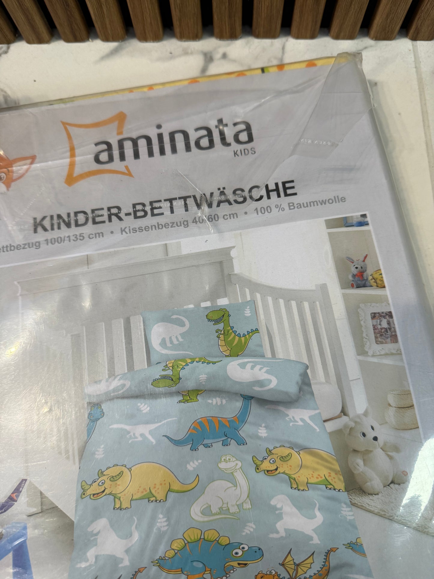 Nauja vaikiška patalynė „Dinozaurai“