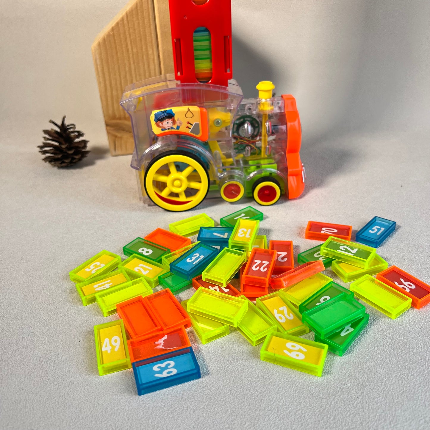 Domino dėlionės garvežys