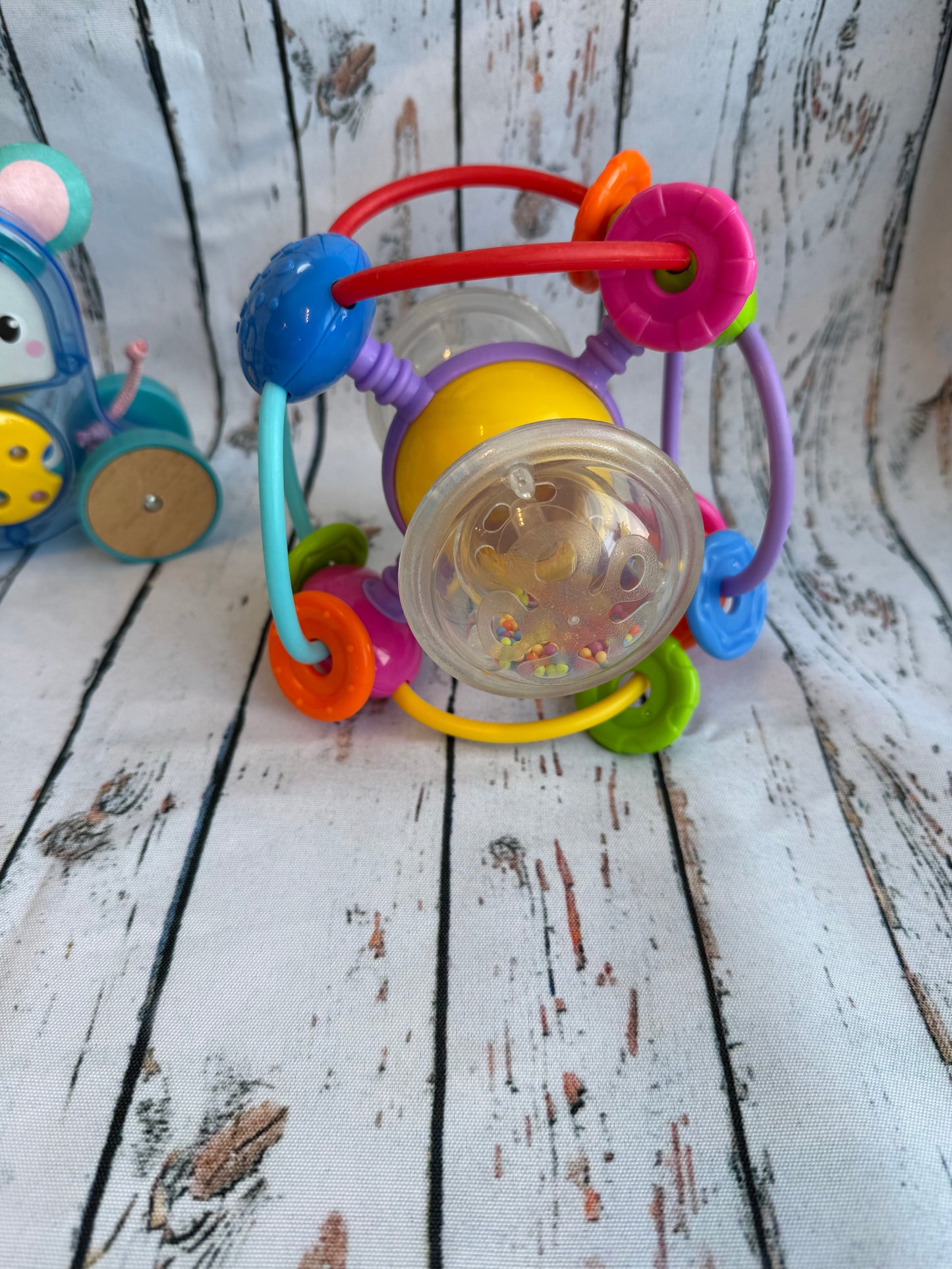 🧸Jutiminis žaislų rinkinys mažyliams „Spalvoti atradimai“