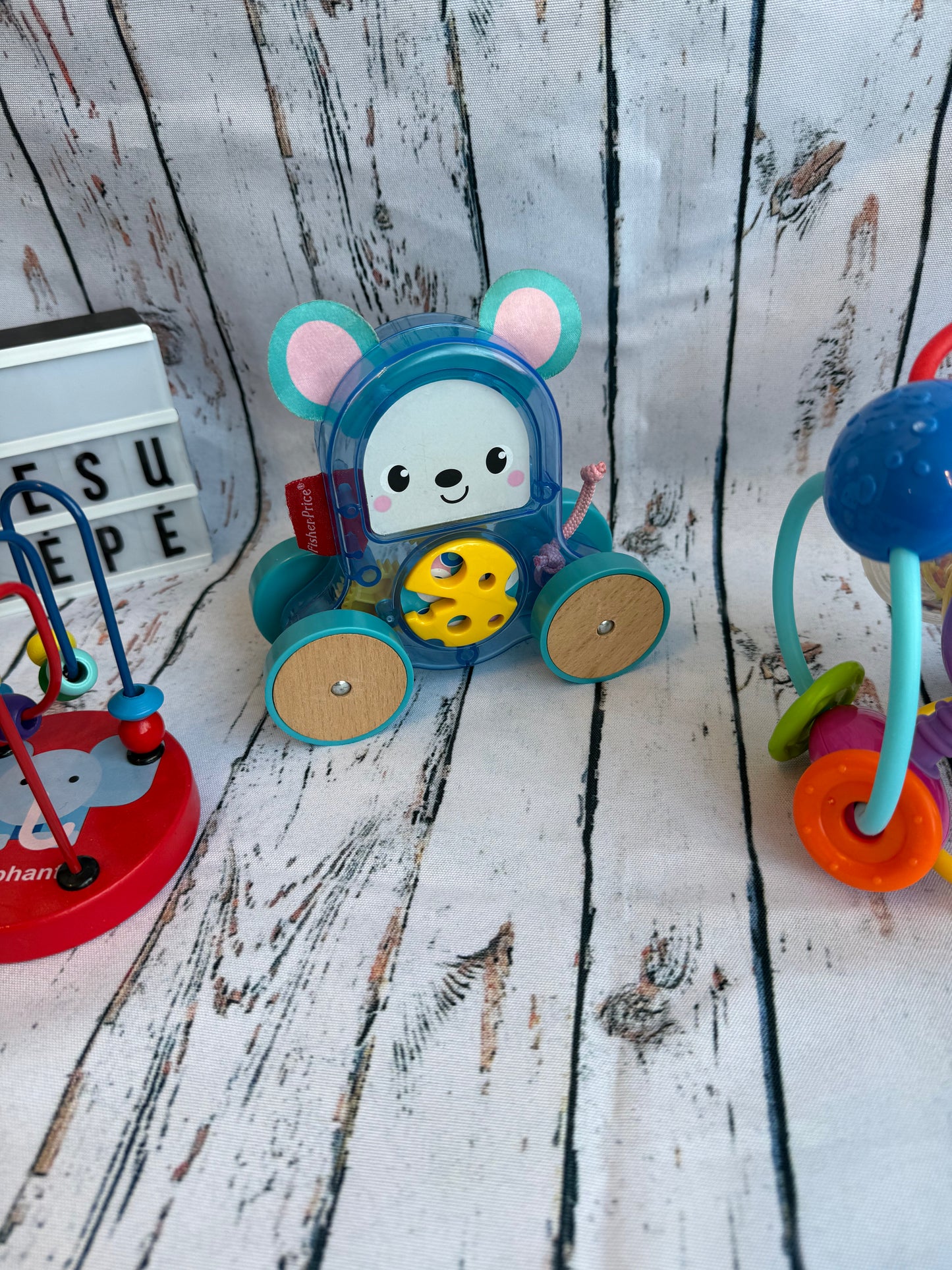 🧸Jutiminis žaislų rinkinys mažyliams „Spalvoti atradimai“