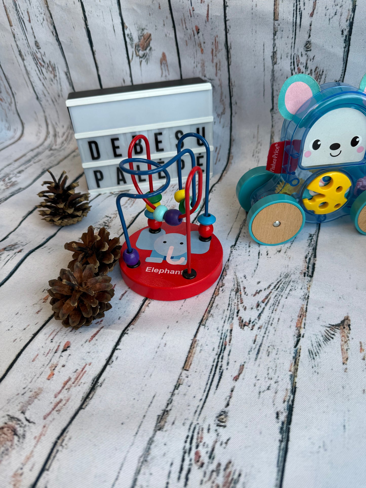 🧸Jutiminis žaislų rinkinys mažyliams „Spalvoti atradimai“