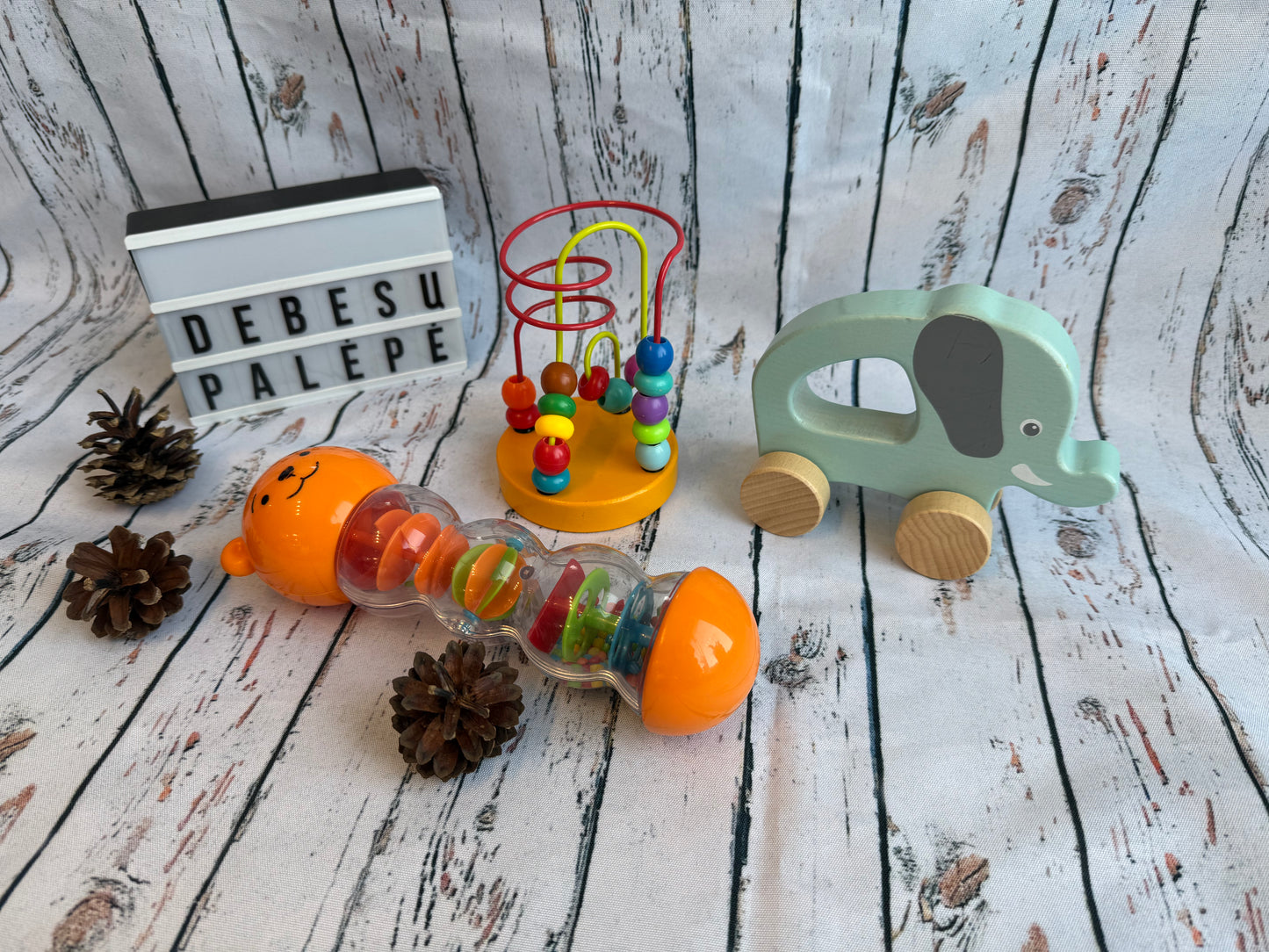 🧸Judėjimo ir smalsumo rinkinys „Mažosios rankytės“